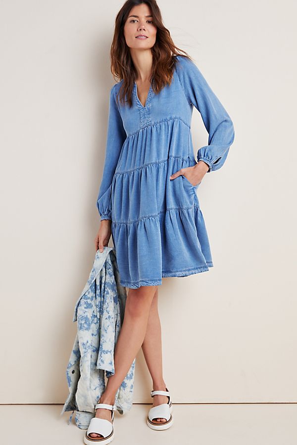 Slide View: 1: Susannah Tiered Tunic