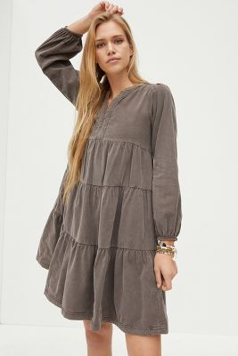 corduroy tunic dress