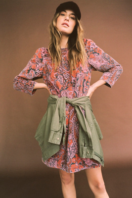 anthropologie shirt dress