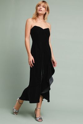 shoshanna velvet dress