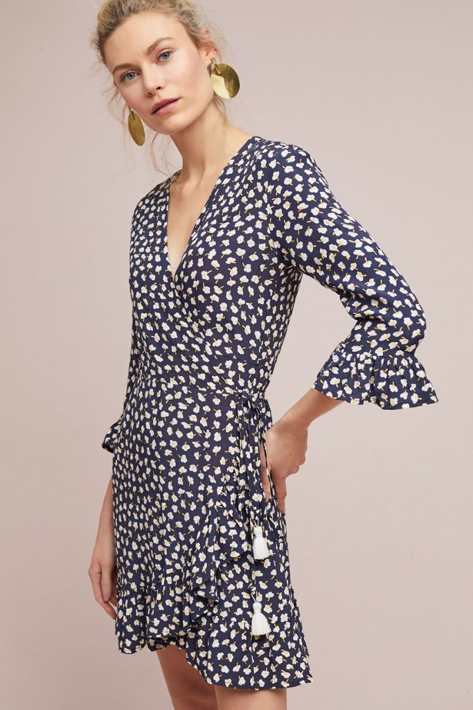 Faithfull Jasmine Wrap Dress Anthropologie