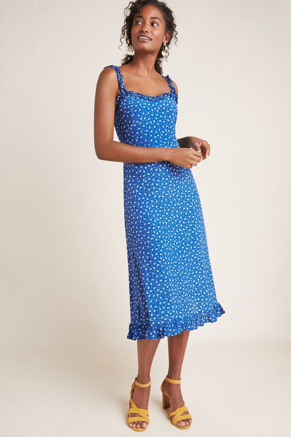 Faithfull Monette Midi Dress | Anthropologie