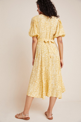 faithfull delia midi dress