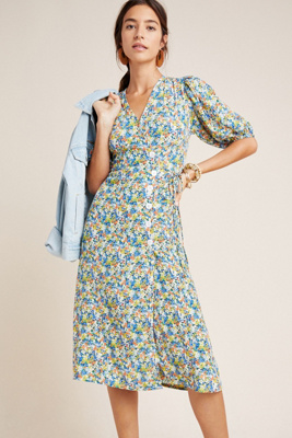 faithfull the brand marta midi dress