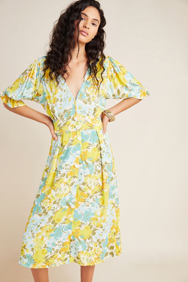 Faithfull Annina Midi Dress | Anthropologie