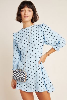 anthropologie mini dress