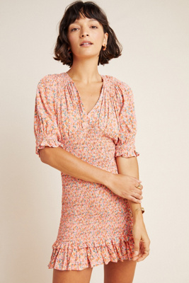 faithfull the brand mini dress