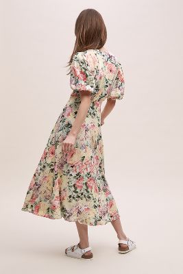 flower print dress