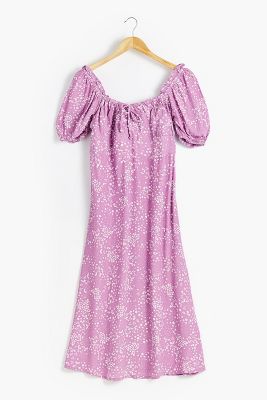 anthropologie lavender dress