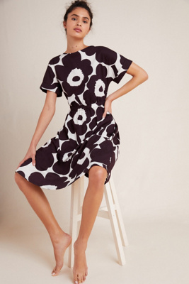 Marimekko Piiri Midi Dress Anthropologie