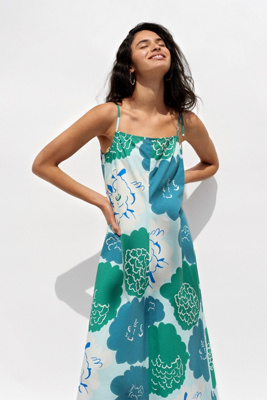 marimekko maxi dress