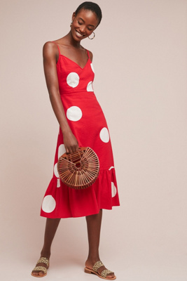 red spotty dress uk