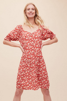 designer tea dress