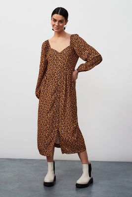 robe a petites fleurs