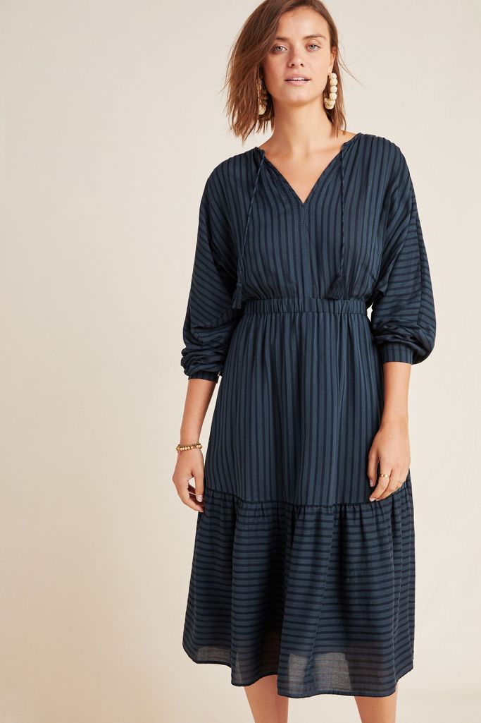 DOLAN Collection Margarita Textured Maxi Dress | Anthropologie