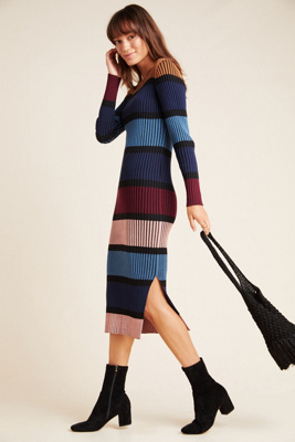 anthropologie knit dress