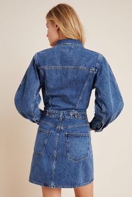 anthropologie denim dress