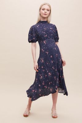Ghost London Jenna Daisy-Print Dress 