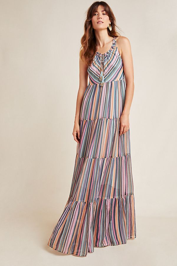 Slide View: 1: Winnie Halter Maxi Dress
