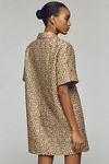 Thumbnail View 2: Sunday in Brooklyn Textured Shine Mini Shirt Dress