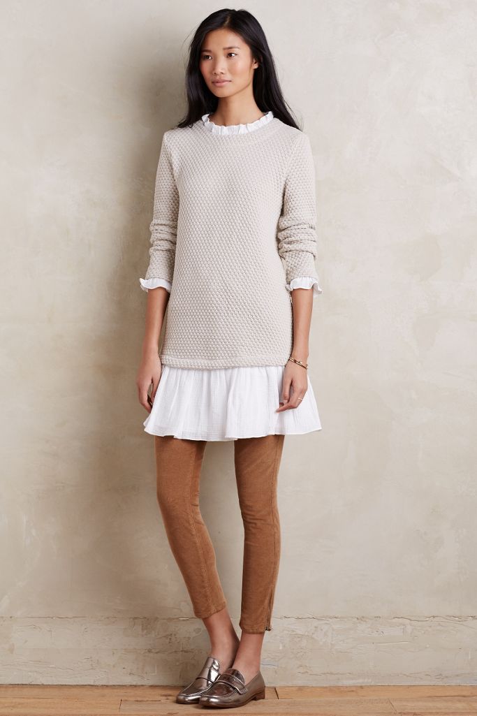 Layered Ruffle Tunic Dress | Anthropologie