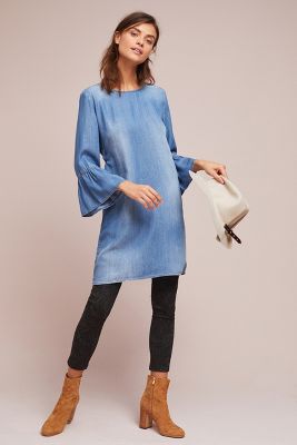 cloth and stone denim dress