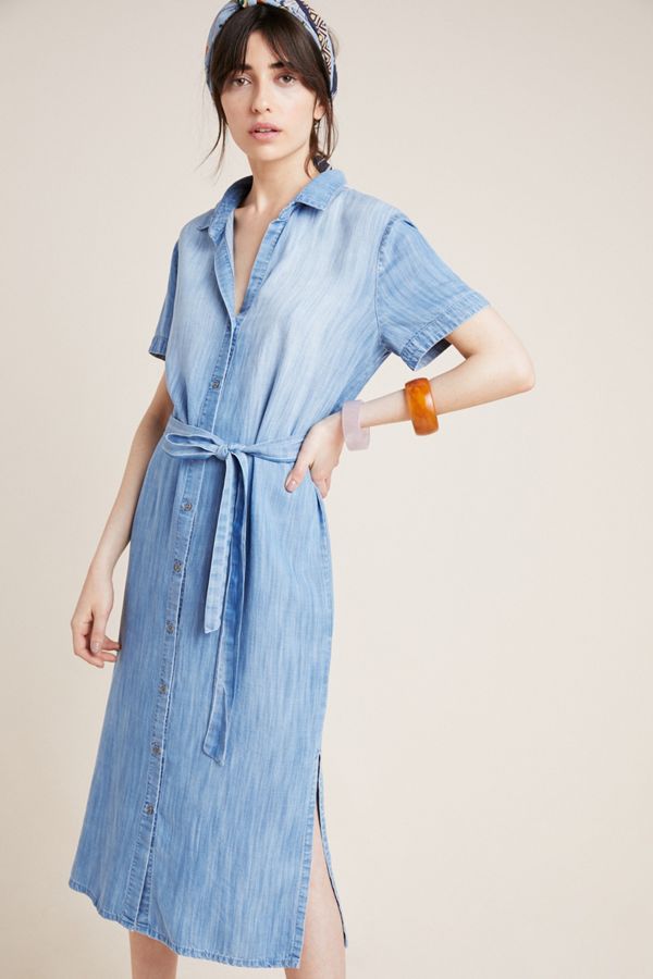 Abigail Chambray Shirtdress