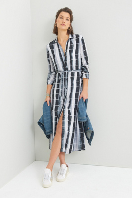 anthropologie shirt dress