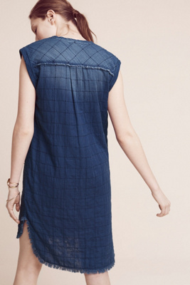 anthropologie denim dress