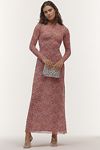 Thumbnail View 1: AFRM Paola Long-Sleeve Crew Neck Maxi Dress