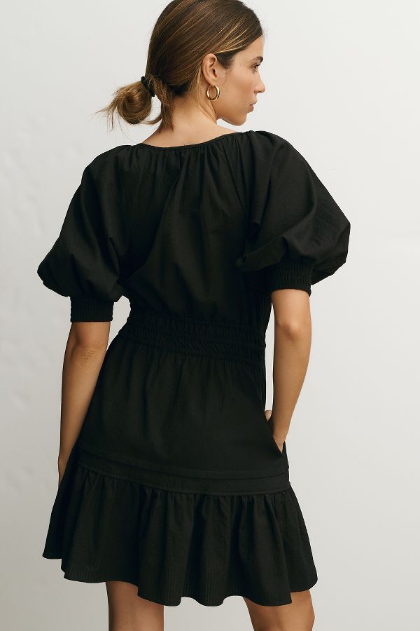 Slide View: 2: The Somerset Mini Dress: Puff-Sleeve Edition