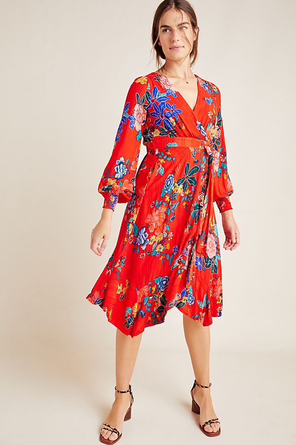 Slide View: 1: Boswell Textured Wrap Tunic