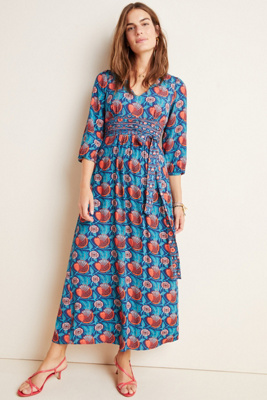 anthropologie maeve maxi dress