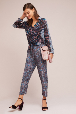 anthropologie maeve jumpsuit