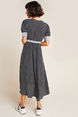 anthropologie breanna wrap dress