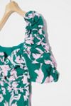 Lottie Floral Midi Dress | Anthropologie