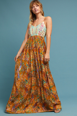 anthropologie maxi dresses