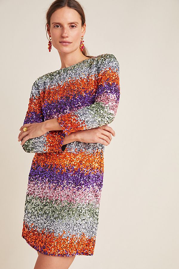 Slide View: 1: Antik Batik Sophie Sequined Mini Dress
