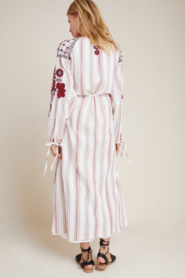 anthropologie camilla maxi dress