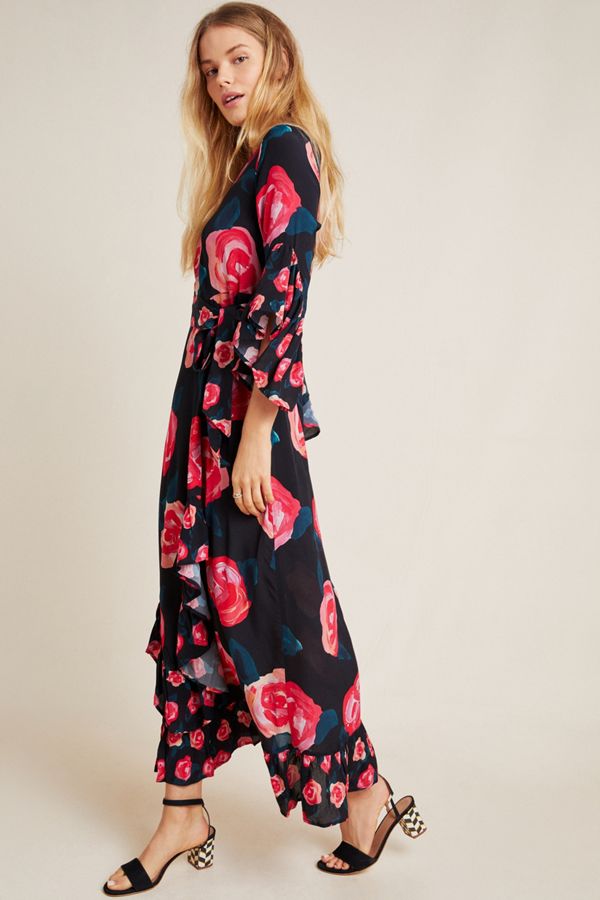 SHELLY Ankle Dress in Verona Print Maxi