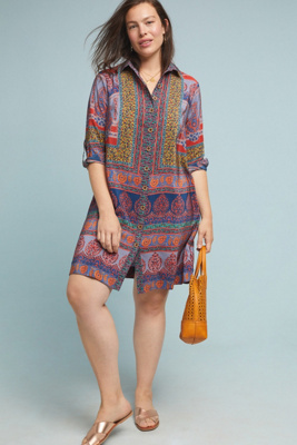 casablanca shirt dress