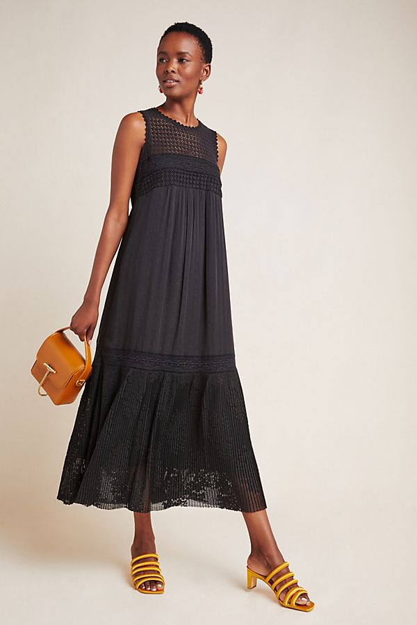 Slide View: 1: Karina Lace Maxi Dress