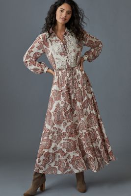 anthropologie long dresses