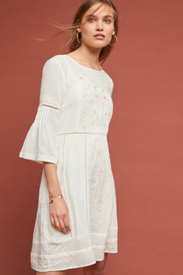 anthropologie tunic dress