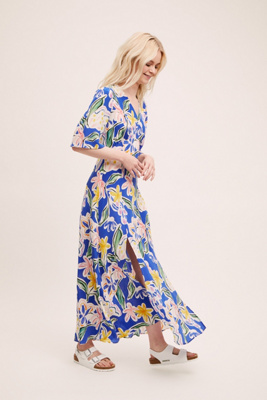 silk maxi dress