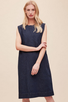 cotton denim dress