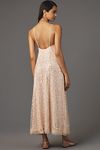 Thumbnail View 2: En Elly Sleeveless V-Neck Lace Sequin Slip Midi Dress