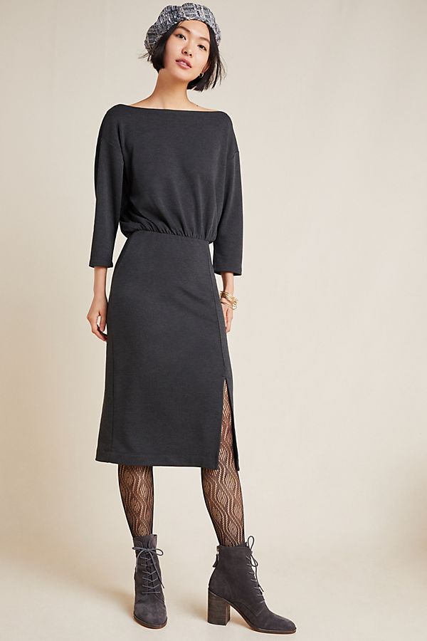 Slide View: 1: Knit Column Dress