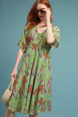 anthropologie kimono dress