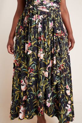 gabriela ruffled maxi dress